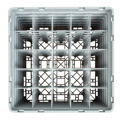 DW557 Cambro Camrack vaatwaskorf met 25 compartimenten max. glashoogte 29,8cm