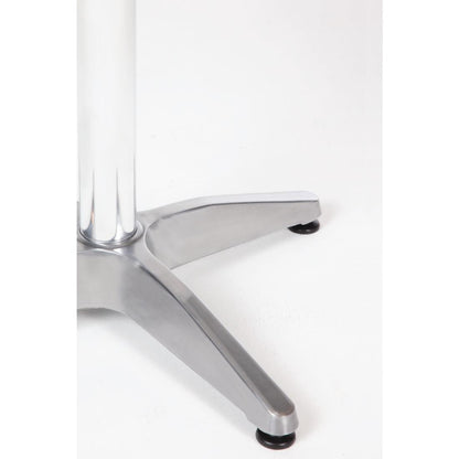 U425 Bolero Bistro ronde RVS tafel 60cm grijs