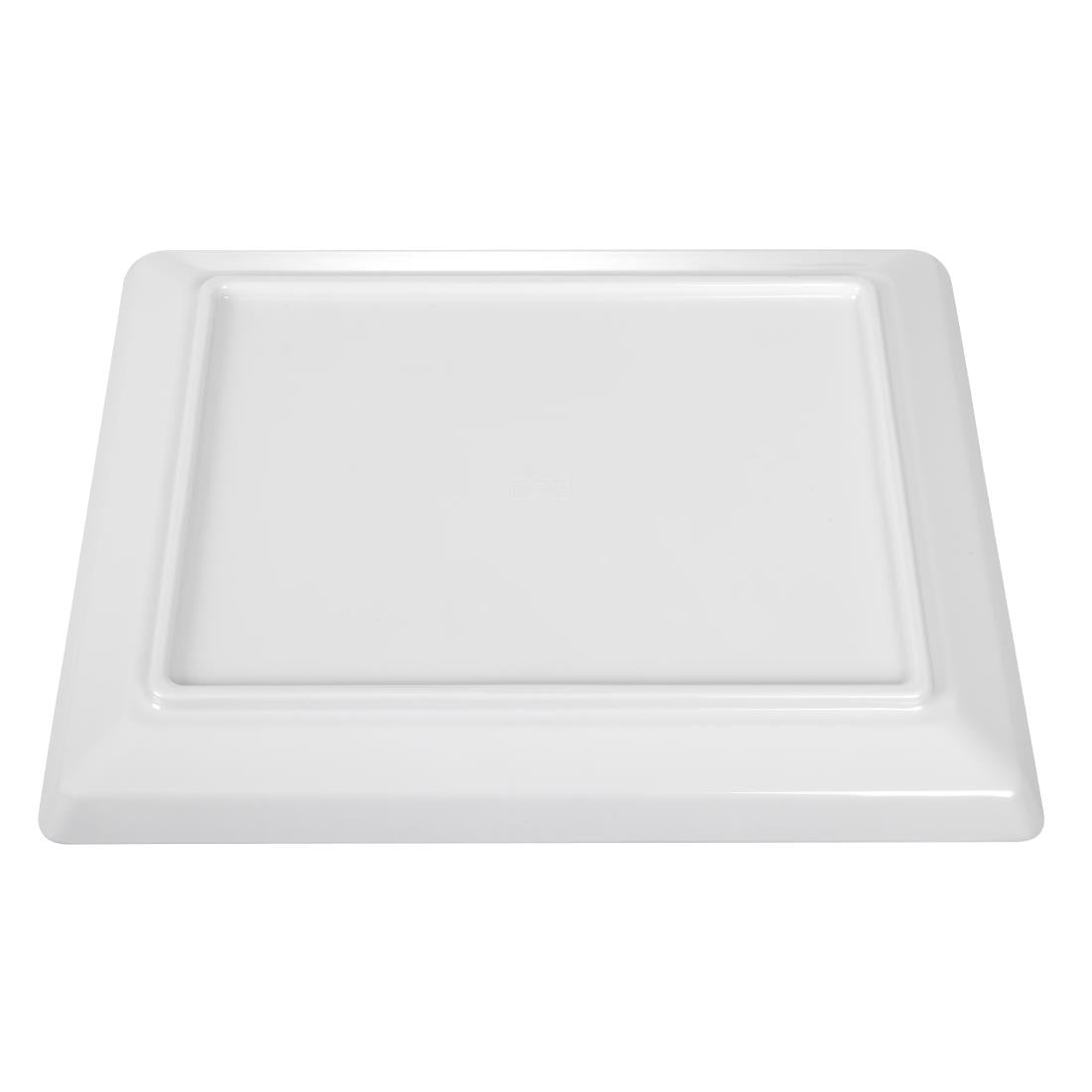 GF076 APS Float platte melamine schaal wit GN 1/2