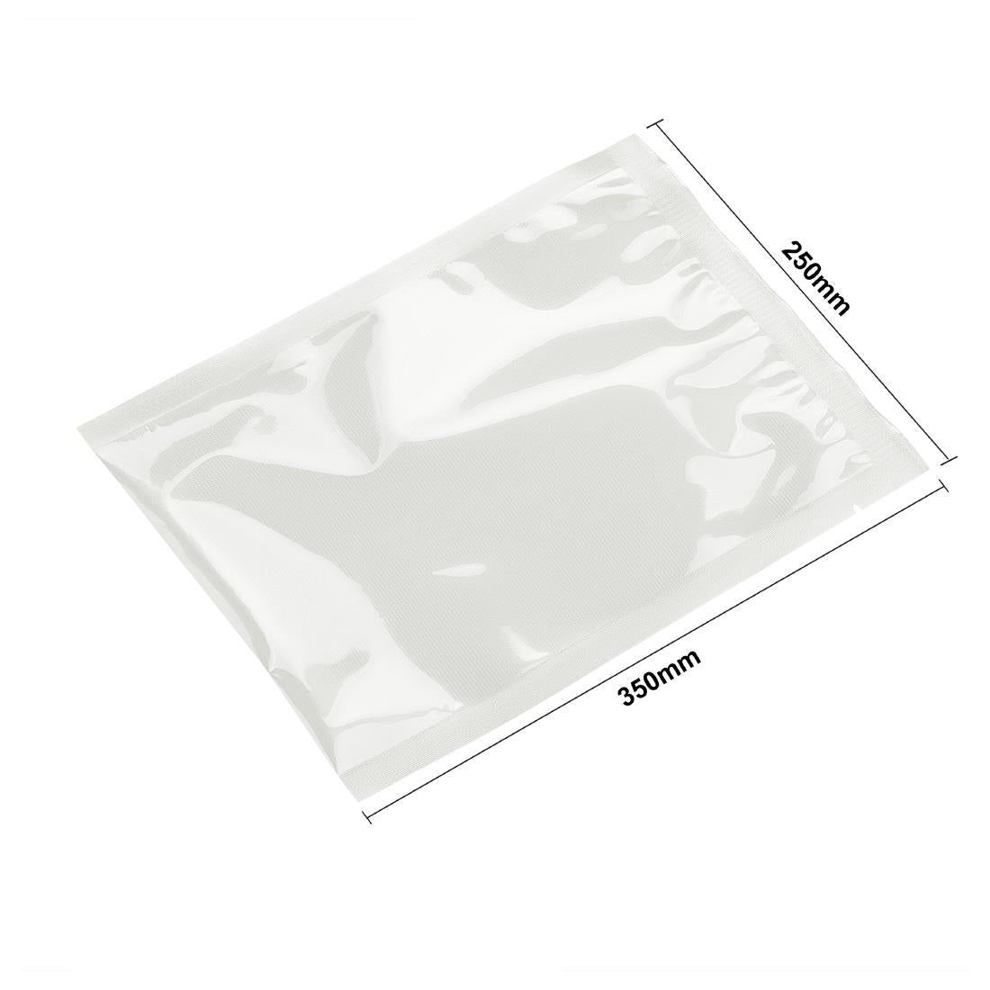 AT106 Vogue Composteerbare Geëmbosseerde Vacuümverpakkingszakken 250x350mm (50 stuks)