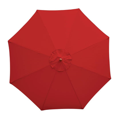 GL304 Bolero ronde parasol rood 2,5 meter
