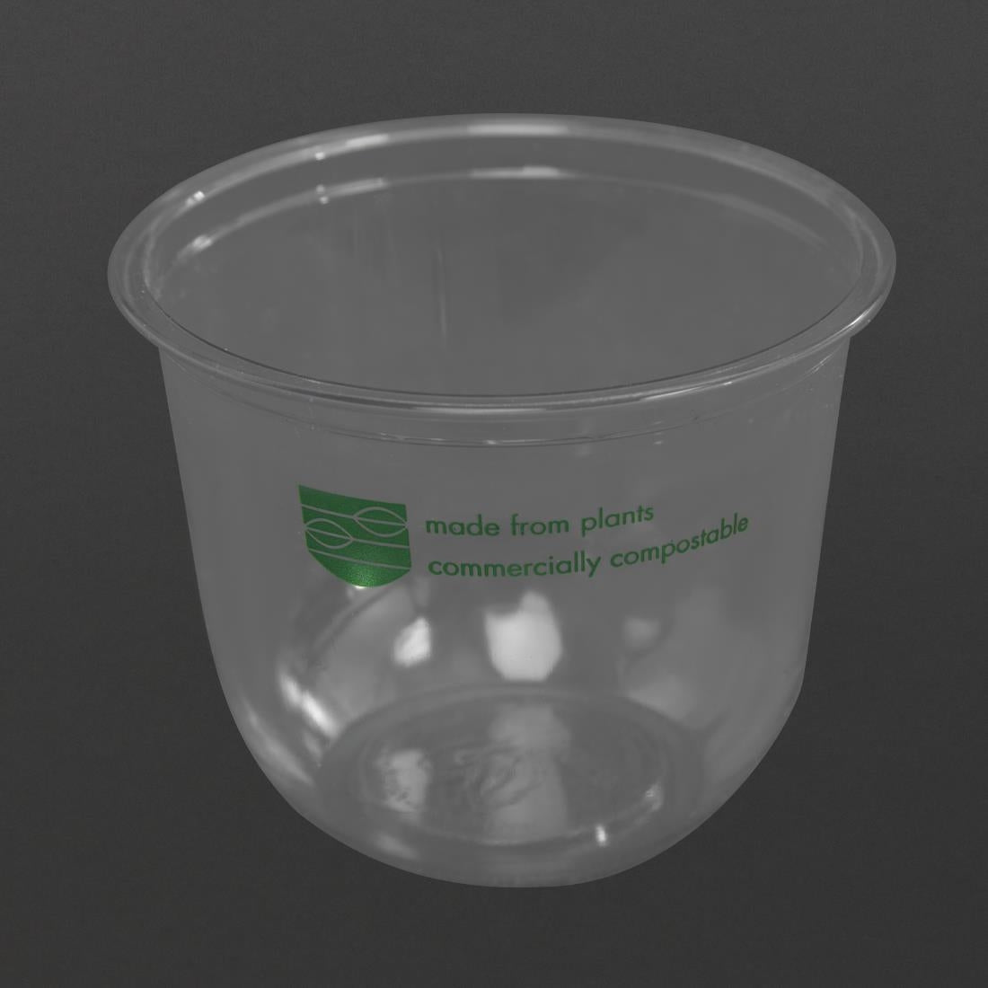 FS173 Vegware 96-serie composteerbare ronde bakjes 355ml (1000 stuks)