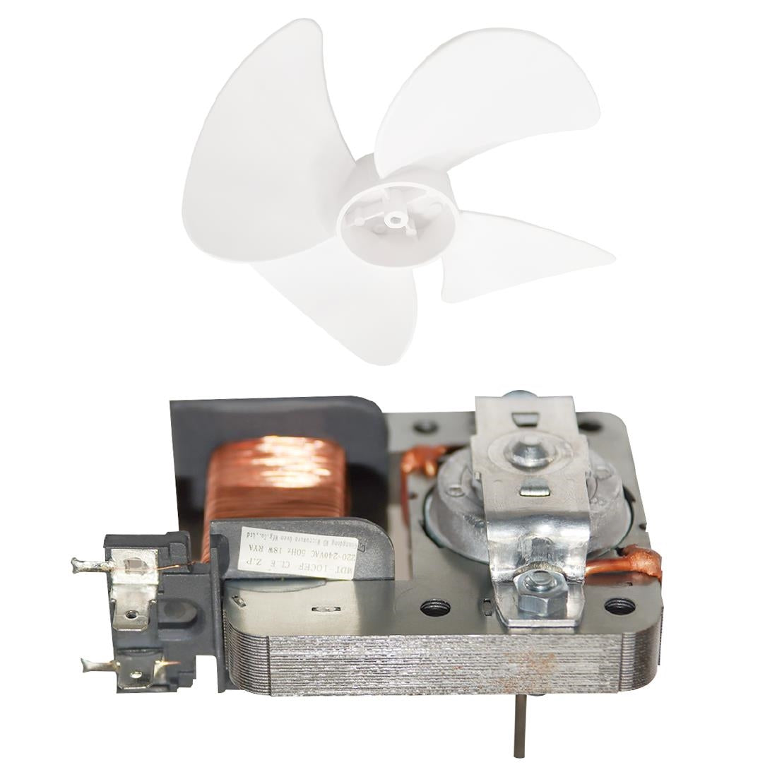 AK768 Buffalo Borstelloze DC Motor met Ventilatorblad