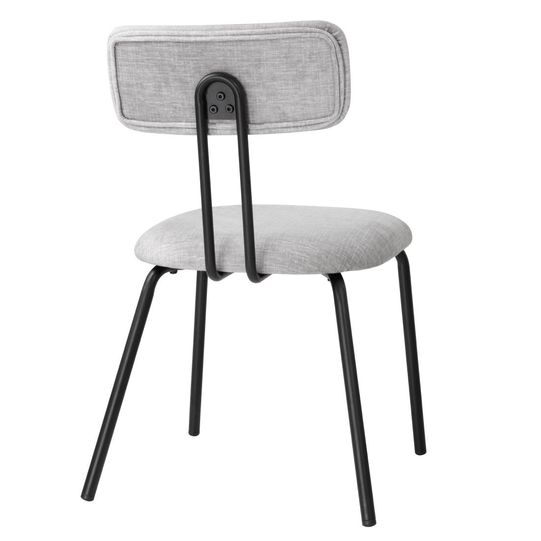 FU500 Bolero Fairfield Stoelen - Zwart/Grijs Mix (2 stuks)