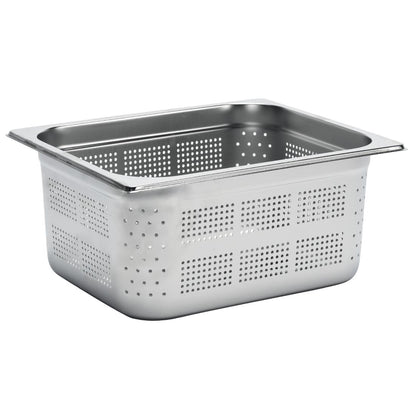 GR731 Gastro M geperforeerde RVS GN 1/2 bak 15cm diep