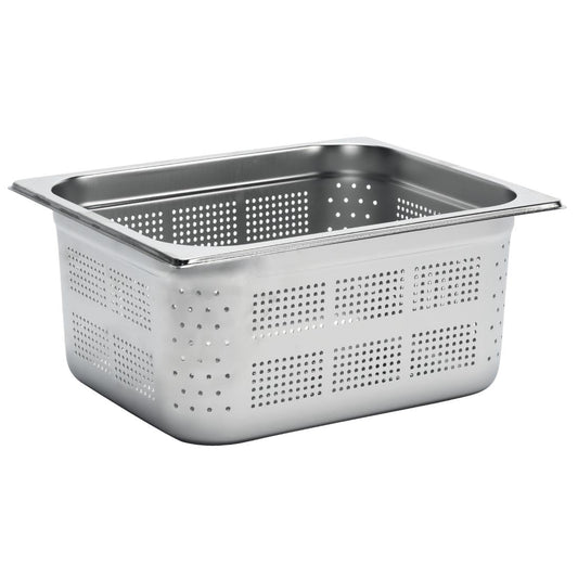 GR731 Gastro M geperforeerde RVS GN 1/2 bak 15cm diep