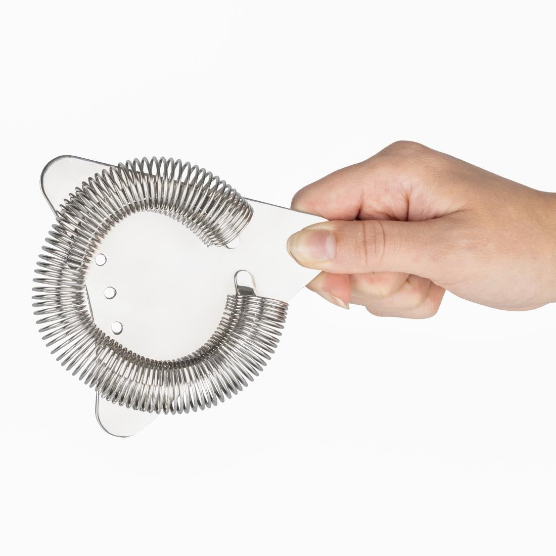 HY126 Olympia Barware Driehoekige Roestvrijstalen Zeef