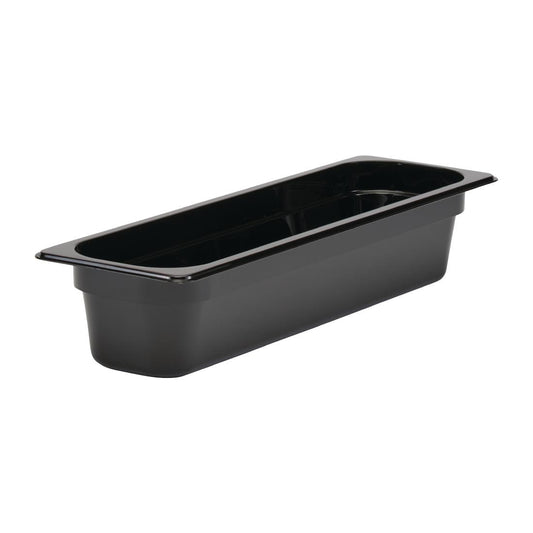 CJ650 Cambro Camwear GN 2/4 gastronormbak zwart