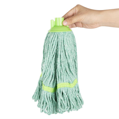 HX246 Jantex Dek Dweil Kop Groen Streep 200g