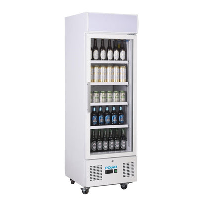 DM075 Polar G-serie display koeling 218L wit
