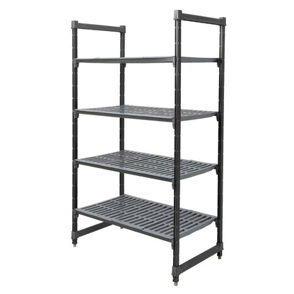 DM773 Cambro stelling 183cm hoog 4 schappen - 61cm diep - 107cm breed