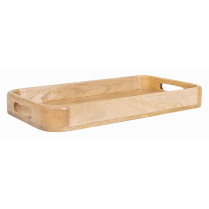 JA888 Olympia Mangohout Rechthoekig Diep Dienblad 430x230mm