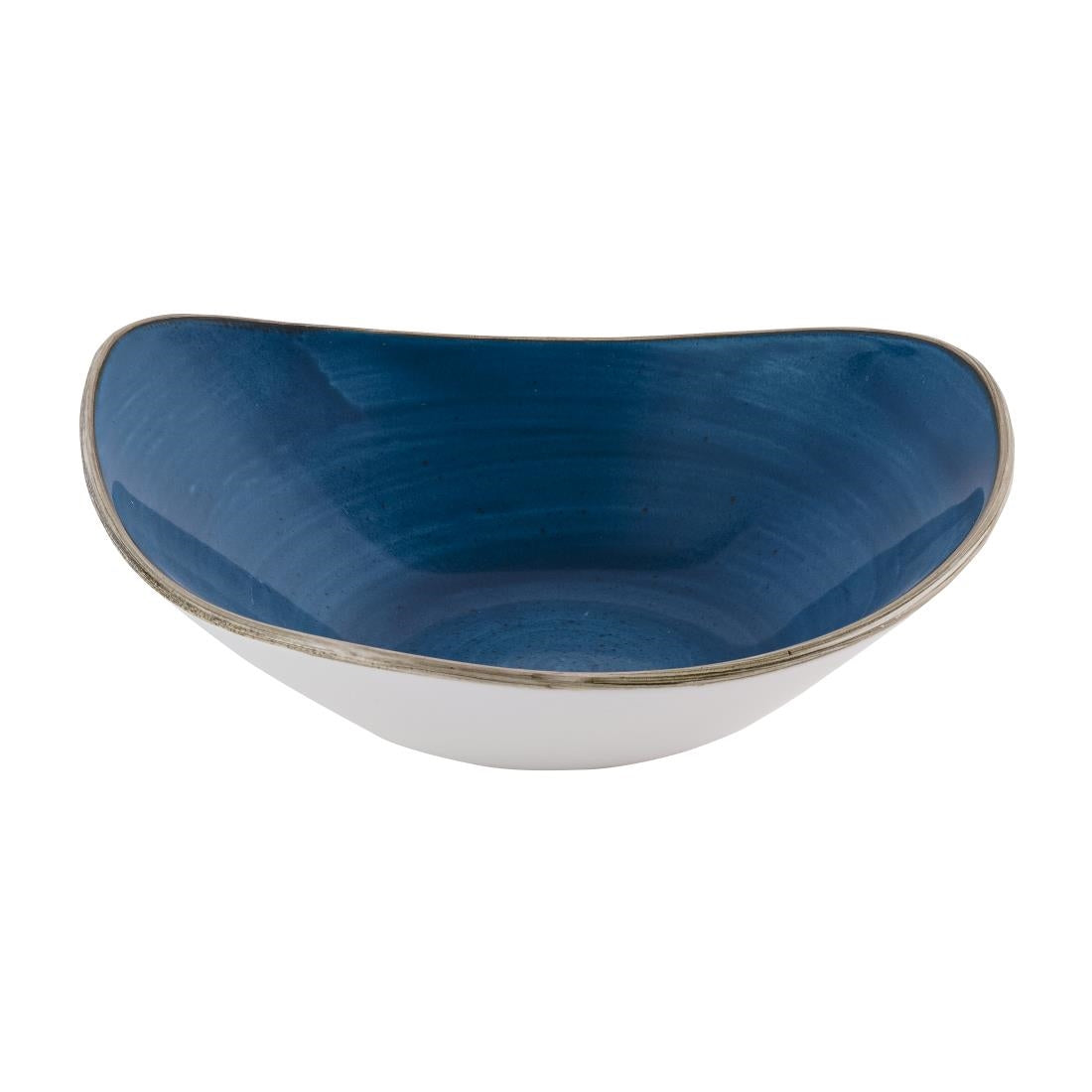 HR389 Churchill Stonecast Java Blue Lotus Kom 22.9cm (12 stuks)