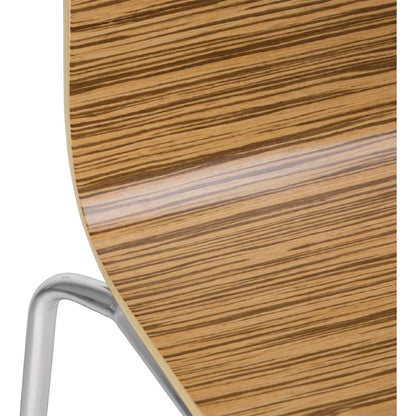 GR344 Bolero stoel met vierkante rug eiken - (4 stuks)