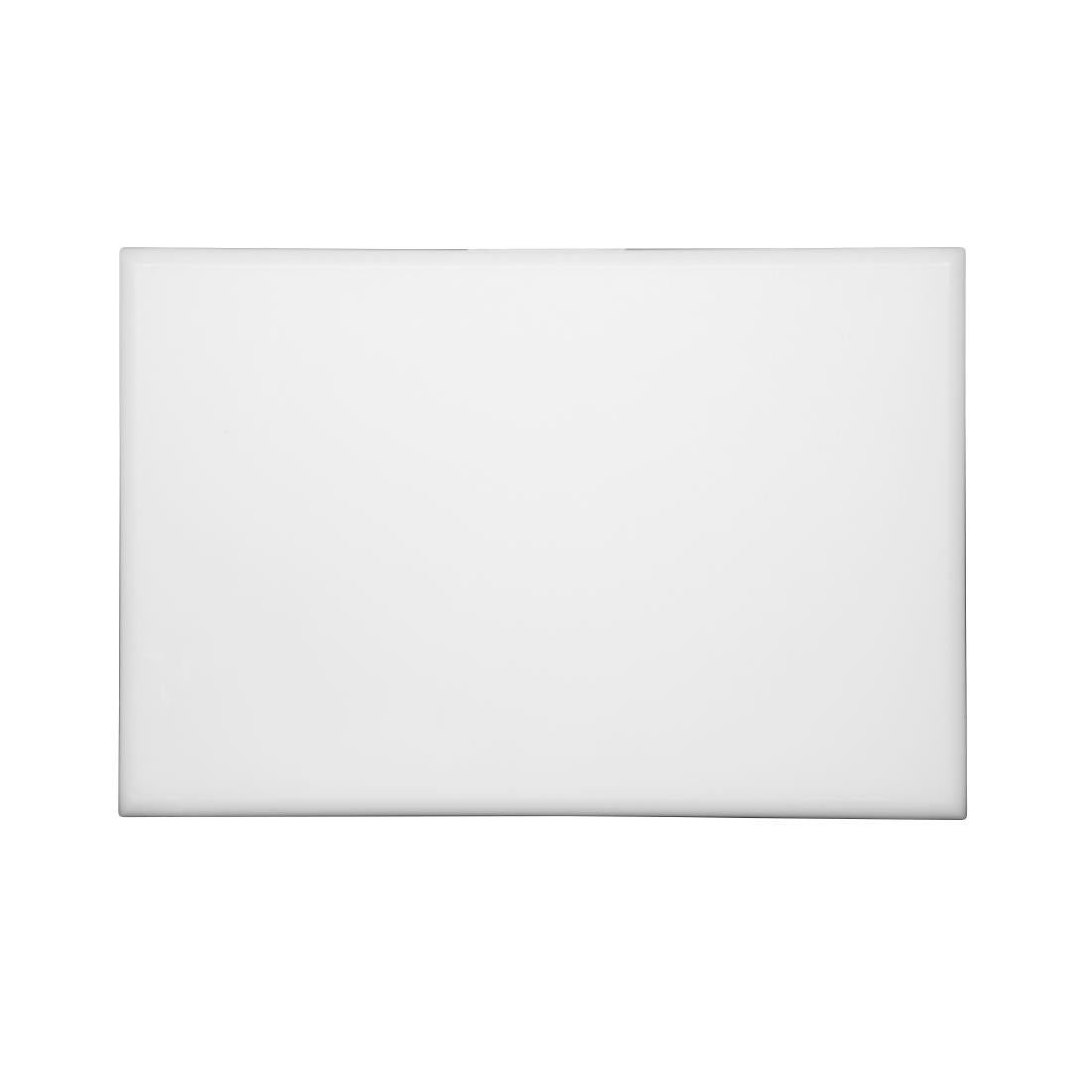 J038 Hygiplas HDPE snijplank wit 450x300x25mm