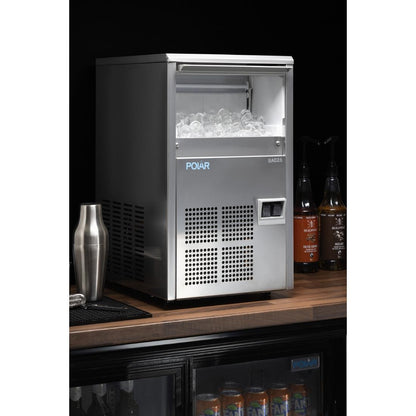 UA026 Polar U-serie premium ijsmachine met een vermogen van 21 kg