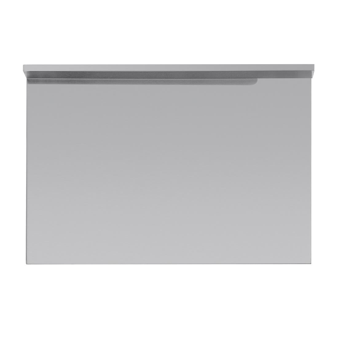 T380 Vogue RVS werktafel met achteropstand 90x90x60cm