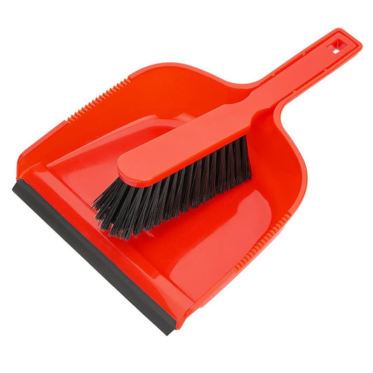 HZ840 Jantex Stoffer & Blik Set - Rood