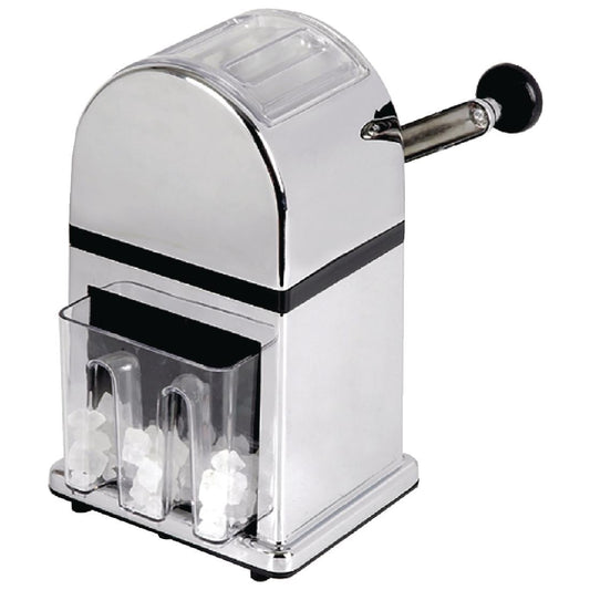 C824 Beaumont RVS ijscrusher met schep