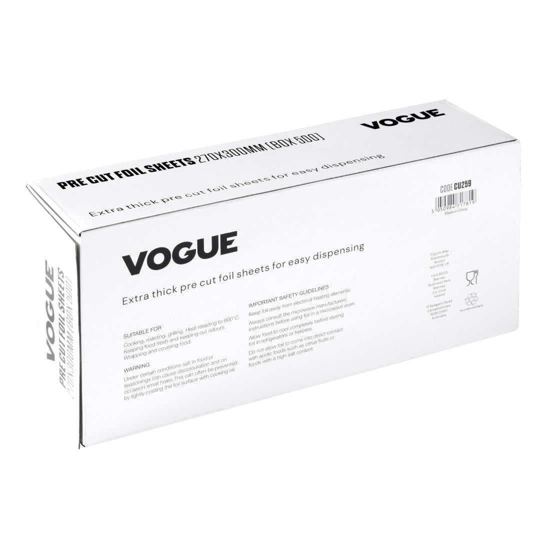 CU259 Vogue Folievellen 270x300mm (Doos 500)
