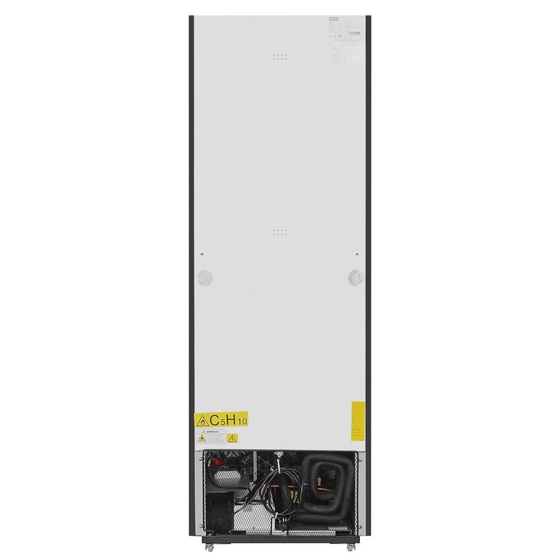 GH428 Polar G-Series Rechtopstaande Display Vriezer 412Ltr Zwart