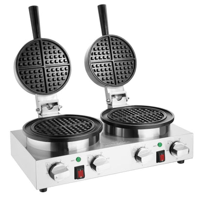 CJ533 Buffalo Dubbele Ronde Belgische Wafelmaker