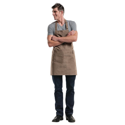 B535 Chaud Devant halterschort Mud Denim