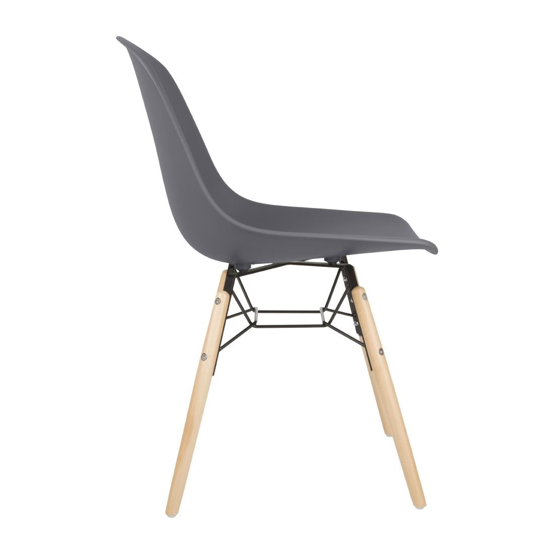 FB815 Bolero Arlo stoelen donkergrijs (2 stuks)