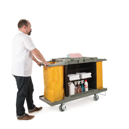 DL011 Jantex huishoudwagen met 2 zakken