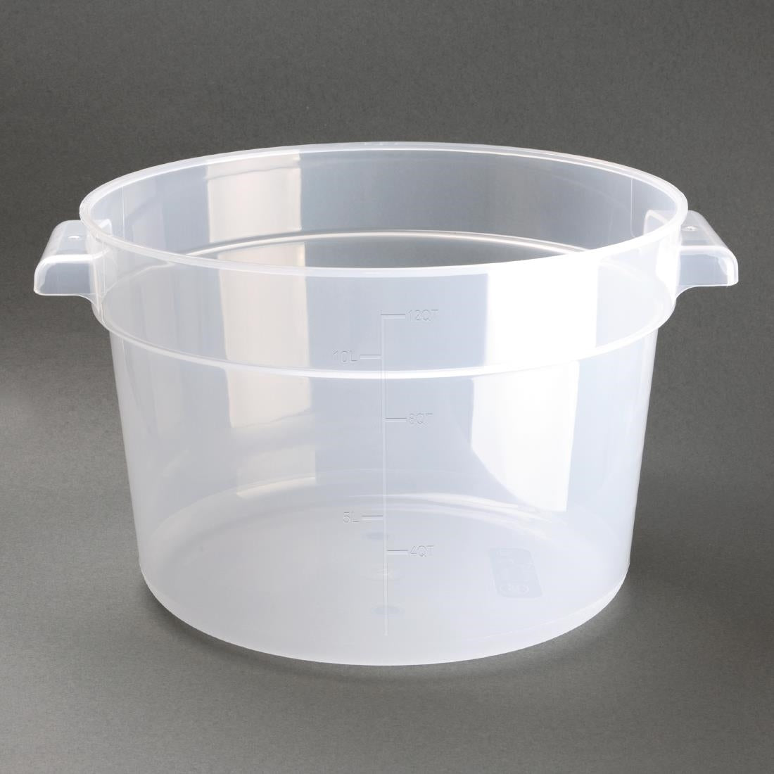 DJ961 Vogue polypropyleen ronde vershoudbak 10Ltr