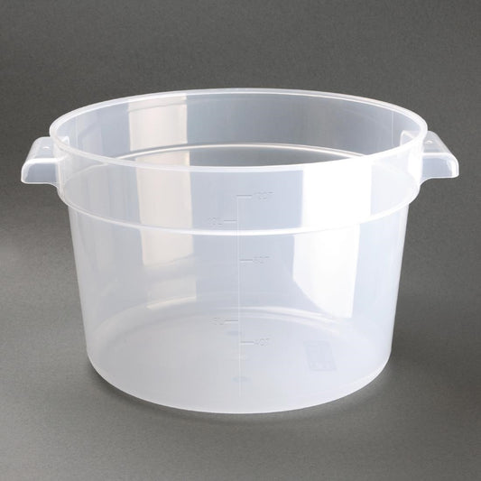 DJ961 Vogue polypropyleen ronde vershoudbak 10Ltr