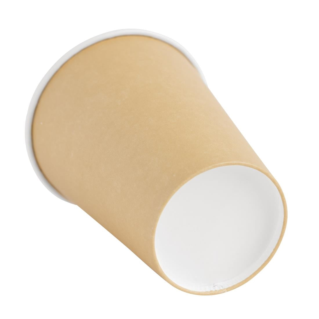 GF032 Fiesta Recyclable koffiebekers enkelwandig lichtbruin 34cl (1000 stuks)