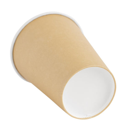 GF032 Fiesta Recyclable koffiebekers enkelwandig lichtbruin 34cl (1000 stuks)