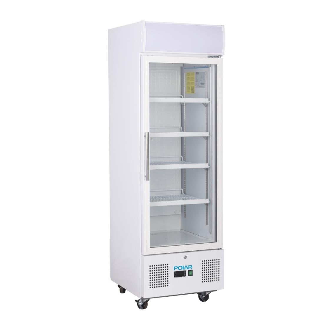 DM075 Polar G-serie display koeling 218L wit