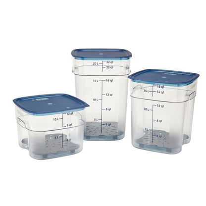 CU146 Cambro FreshPro blauwe hoes 261 x 261 mm
