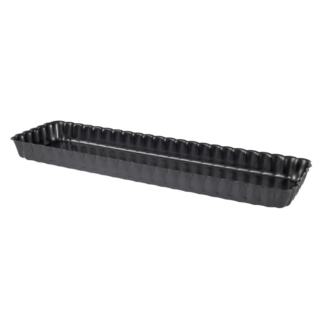 CY117 De Buyer rechthoekige anti-kleef taartvorm met losse bodem 35,6cm