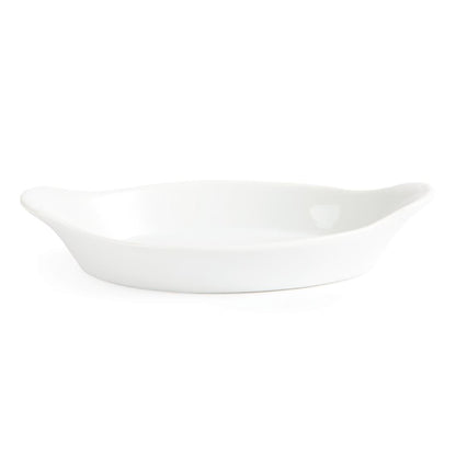 W411 Olympia Whiteware ovale gratineerschalen 29x16,6cm (6 stuks)