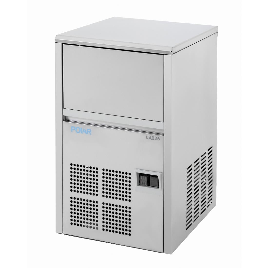 UA026 Polar U-serie premium ijsmachine met een vermogen van 21 kg