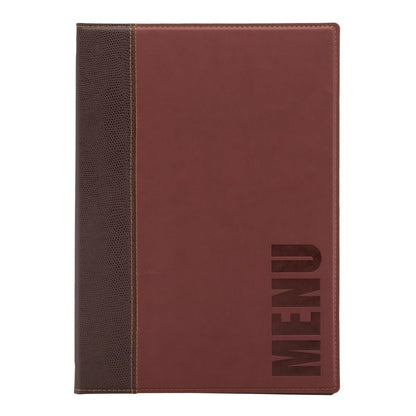 H717 Securit Trendy menumap A4 wijnrood