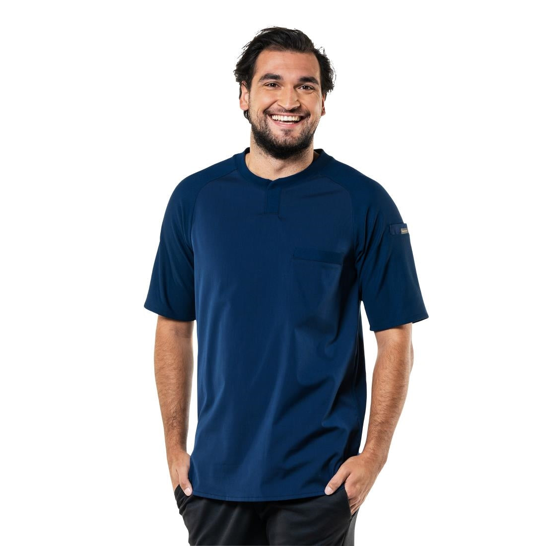 BA017-XL Chaud Devant Valente UFX t-shirt navy maat XL
