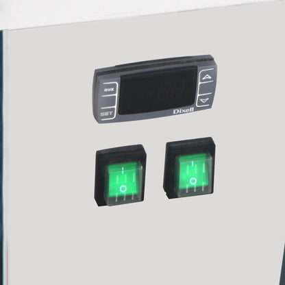 UA058 Polar U-Serie 6-Pan IJs Vitrine Kast Vriezer