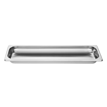 FU261 Vogue Roestvrijstalen Gastronorm 2/4 Bak 40mm