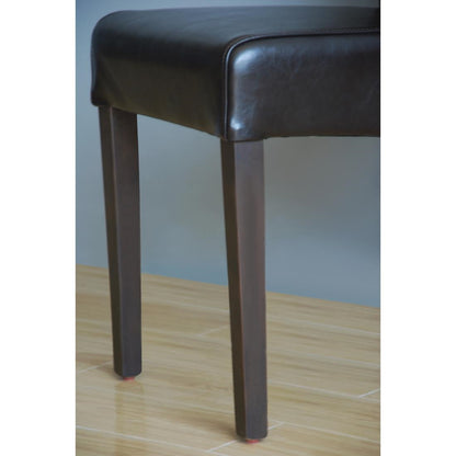 GF956 Bolero kunstlederen stoel met ronde rug (2 stuks)