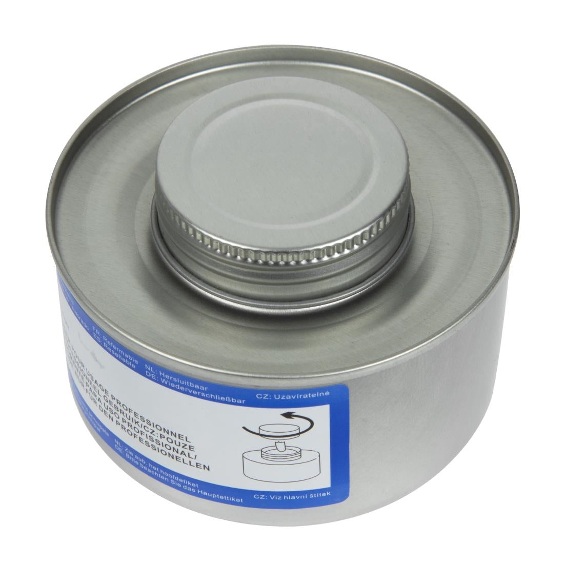 CB734 Olympia vloeibare brandpasta 4 uur herbruikbaar lont (12 stuks)