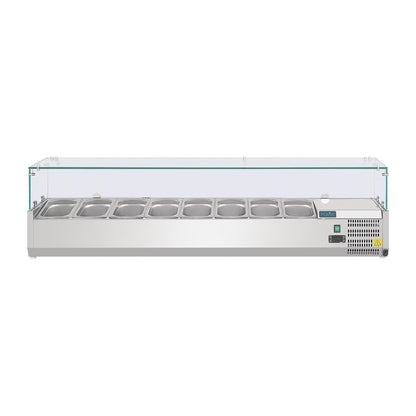 G610 Polar G-serie opzetkoelvitrine 8x GN 1/4