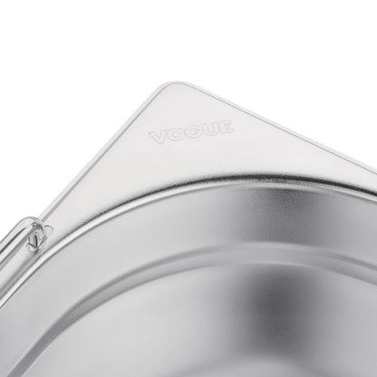 CB179 Vogue RVS GN 1/1 bak met handvatten 10cm