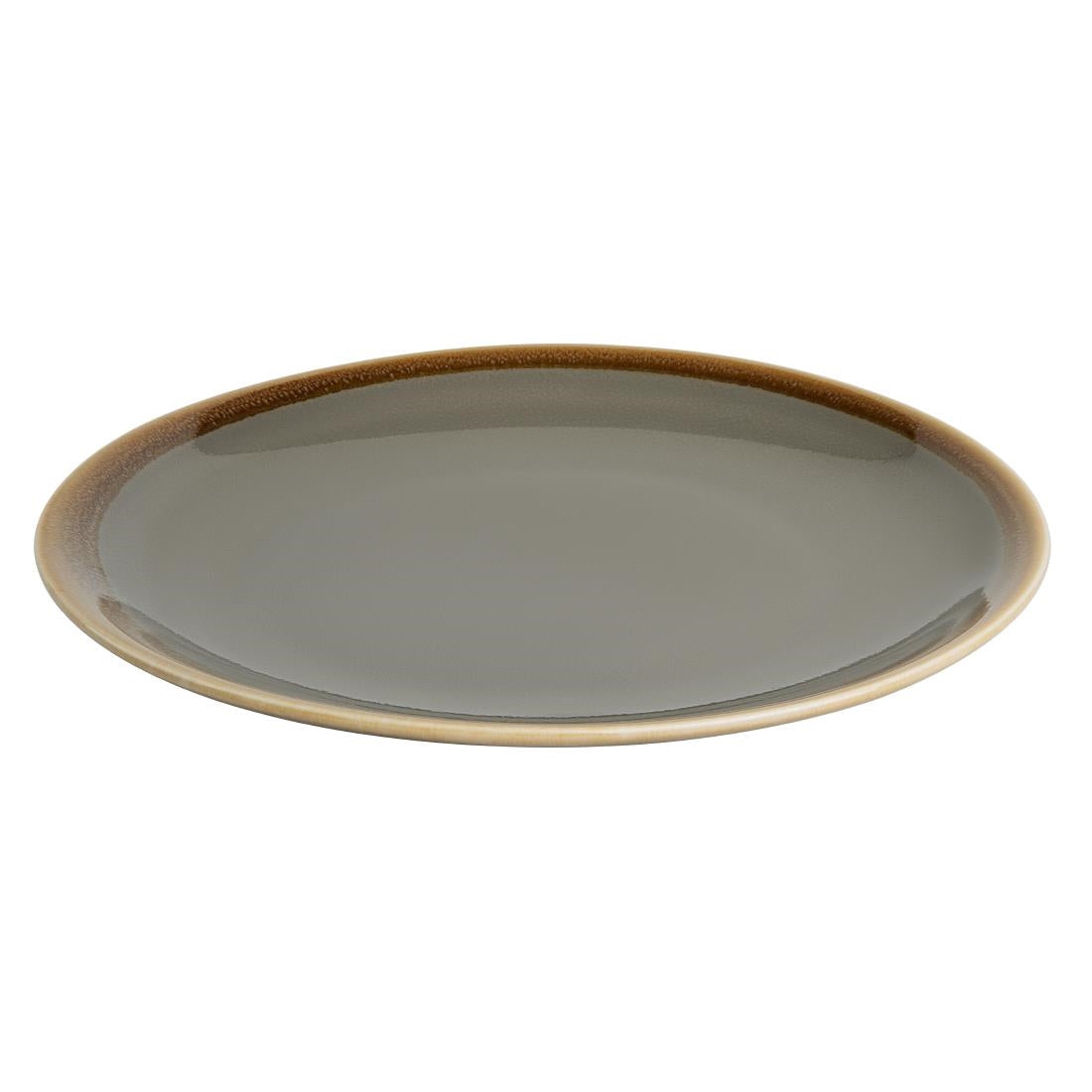 HC387 Olympia Kiln Ronde Coupeborden Grijs 23cm (6 Stuks)