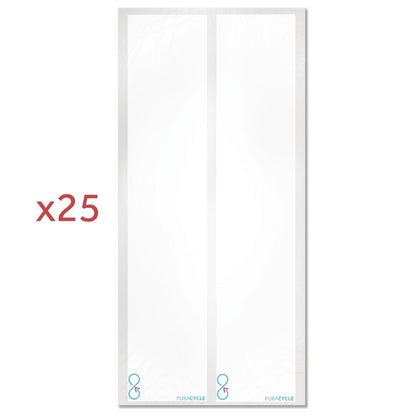 SA492 Puracycle set herbruikbare blanco flesetiketten