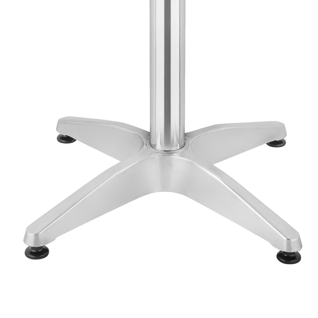 U426 Bolero ronde RVS tafel 80cm