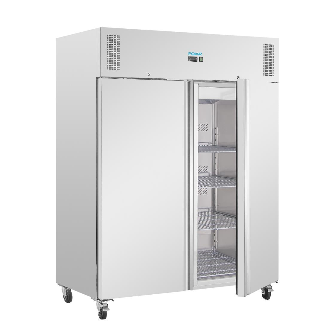 UA053 Polar U-Serie dubbele staande vriezer met dubbele deur 1300 liter